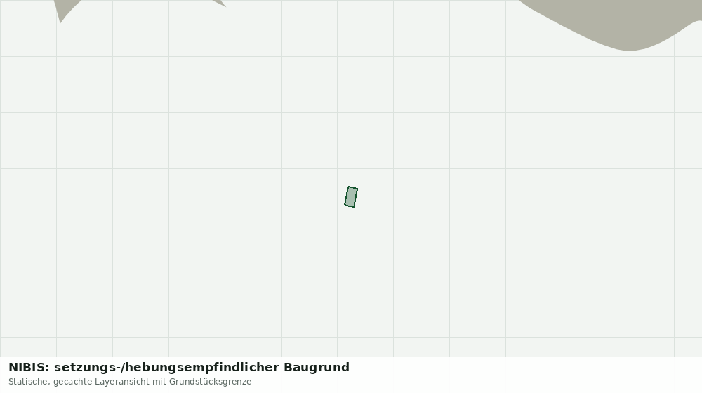 Statische Kartenansicht: NIBIS: setzungs-/hebungsempfindlicher Baugrund