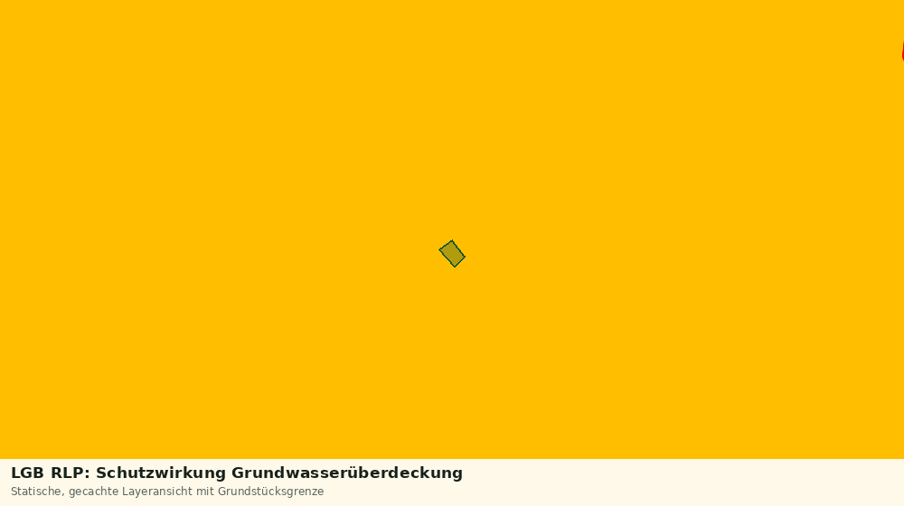Statische Kartenansicht: LGB RLP: Schutzwirkung Grundwasserüberdeckung