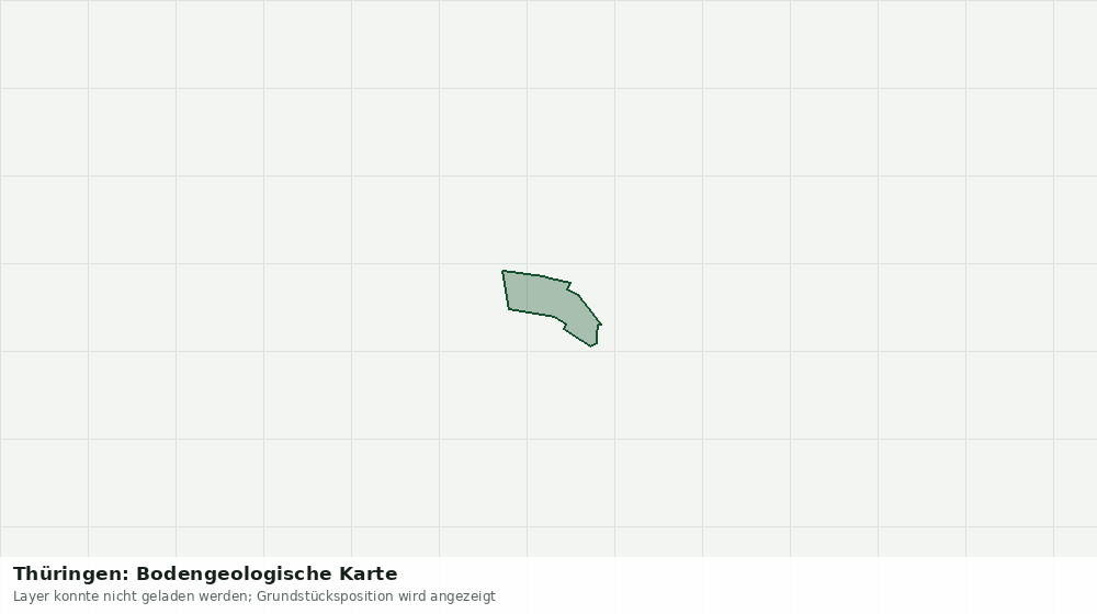 Statische Kartenansicht: Thüringen: Bodengeologische Karte