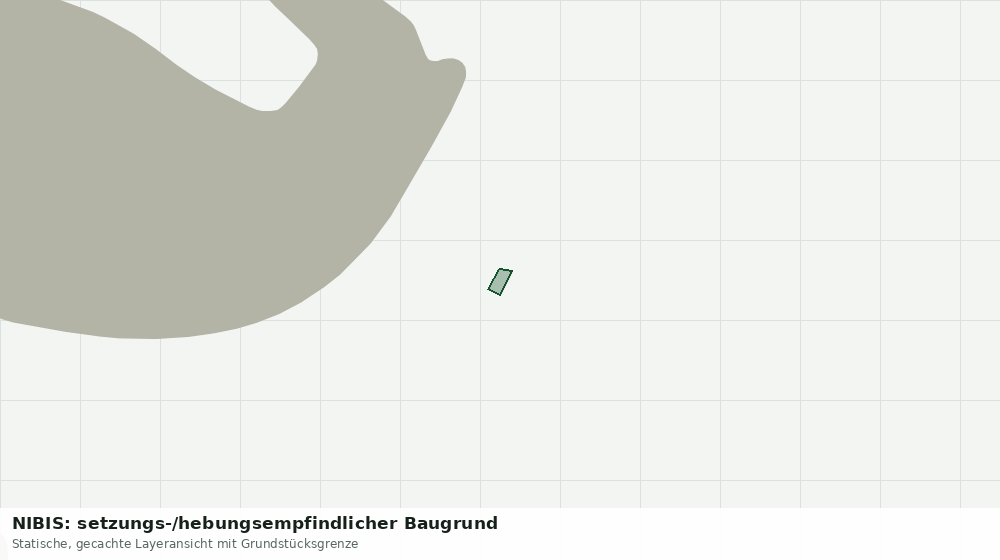 Statische Kartenansicht: NIBIS: setzungs-/hebungsempfindlicher Baugrund