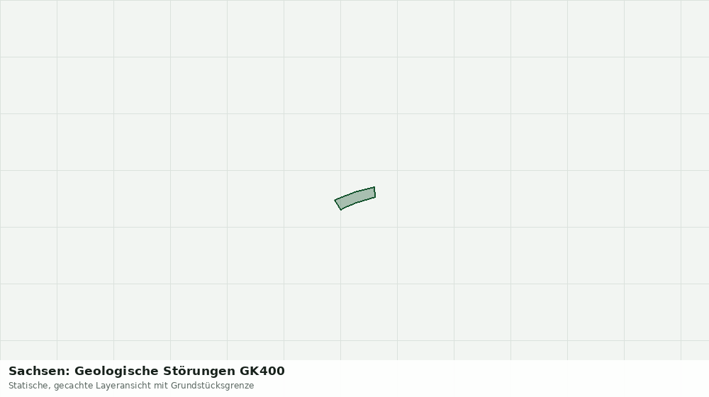 Statische Kartenansicht: Sachsen: Geologische Störungen GK400