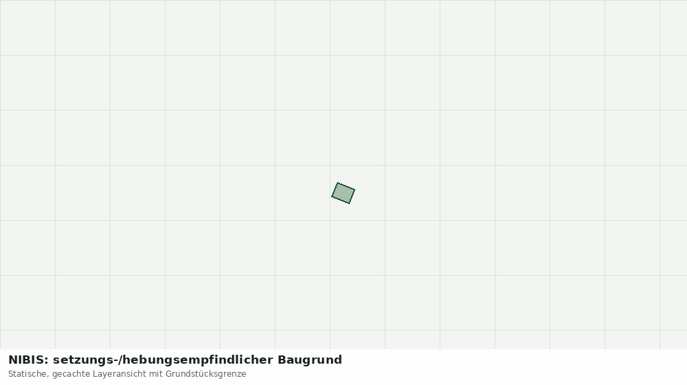Statische Kartenansicht: NIBIS: setzungs-/hebungsempfindlicher Baugrund