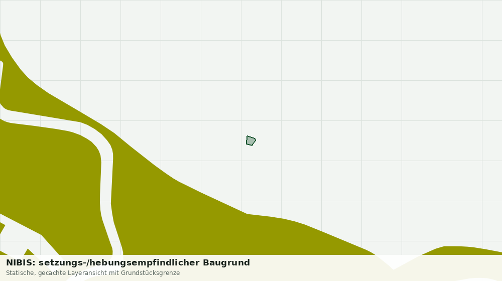 Statische Kartenansicht: NIBIS: setzungs-/hebungsempfindlicher Baugrund