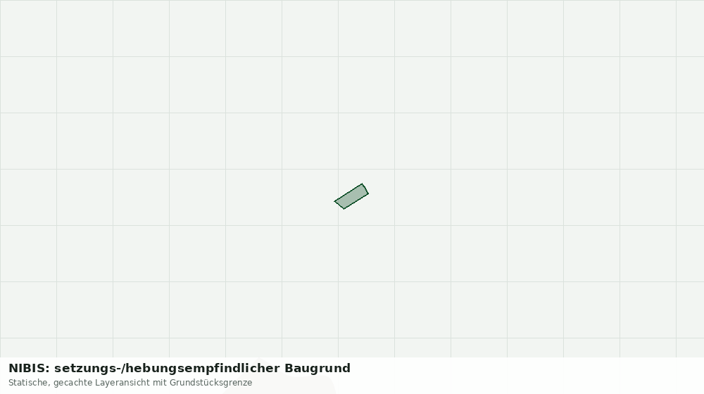 Statische Kartenansicht: NIBIS: setzungs-/hebungsempfindlicher Baugrund