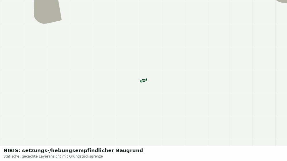 Statische Kartenansicht: NIBIS: setzungs-/hebungsempfindlicher Baugrund
