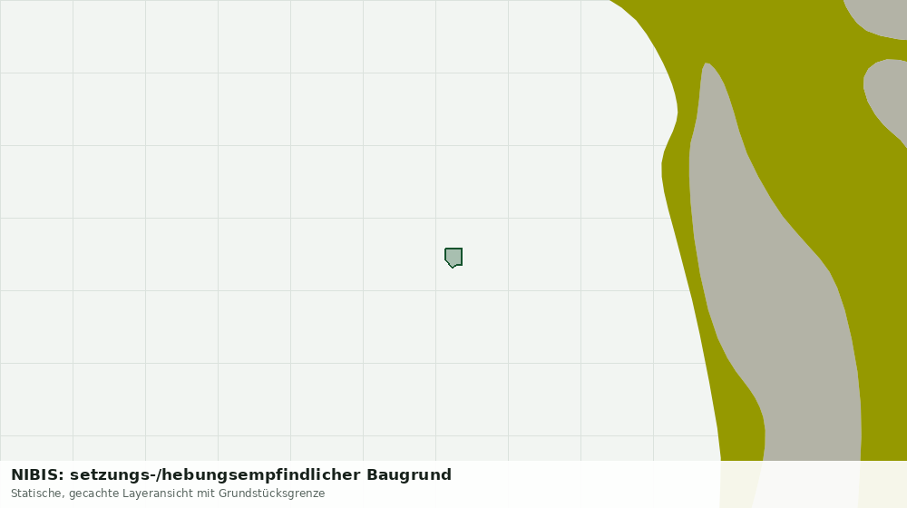 Statische Kartenansicht: NIBIS: setzungs-/hebungsempfindlicher Baugrund