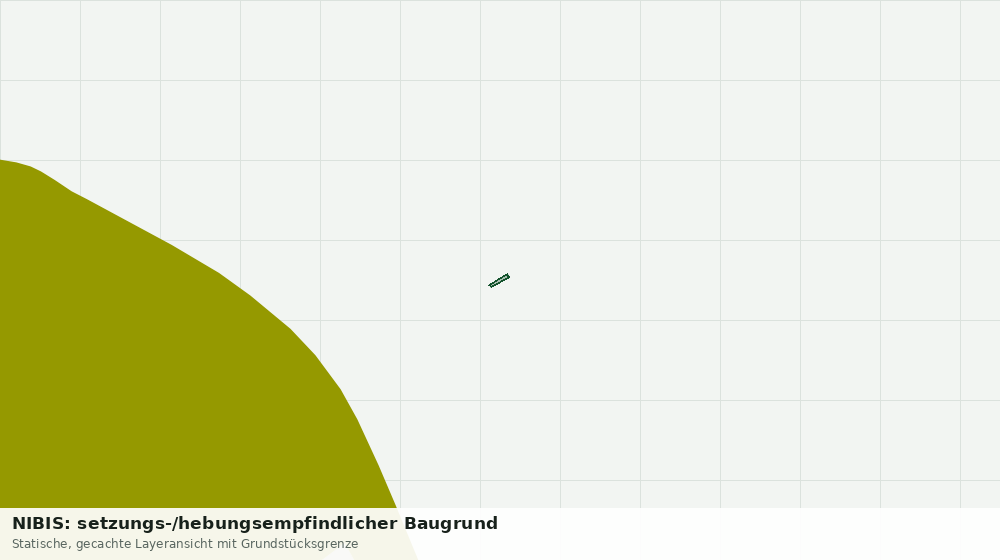 Statische Kartenansicht: NIBIS: setzungs-/hebungsempfindlicher Baugrund