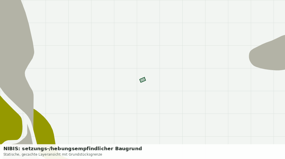 Statische Kartenansicht: NIBIS: setzungs-/hebungsempfindlicher Baugrund