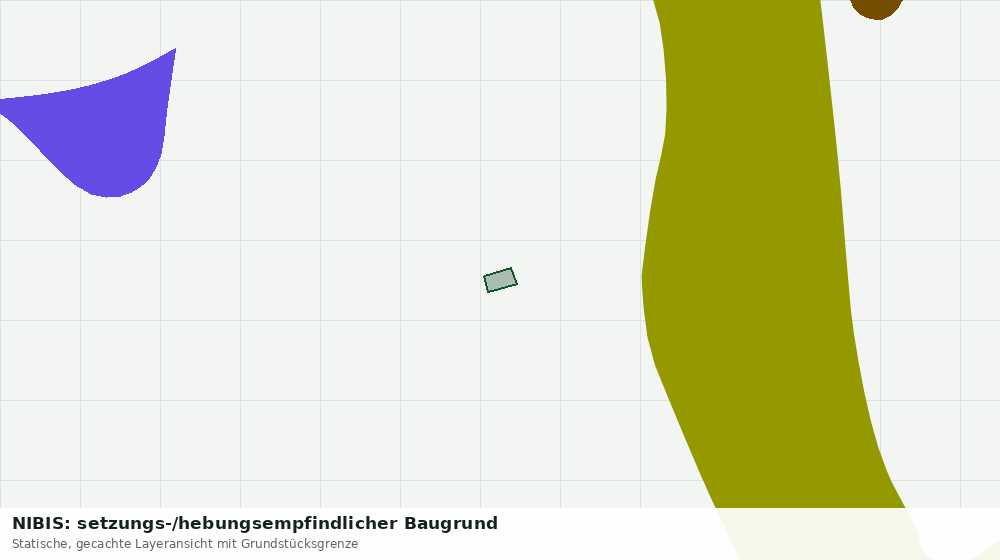 Statische Kartenansicht: NIBIS: setzungs-/hebungsempfindlicher Baugrund