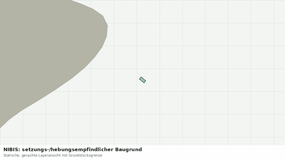 Statische Kartenansicht: NIBIS: setzungs-/hebungsempfindlicher Baugrund