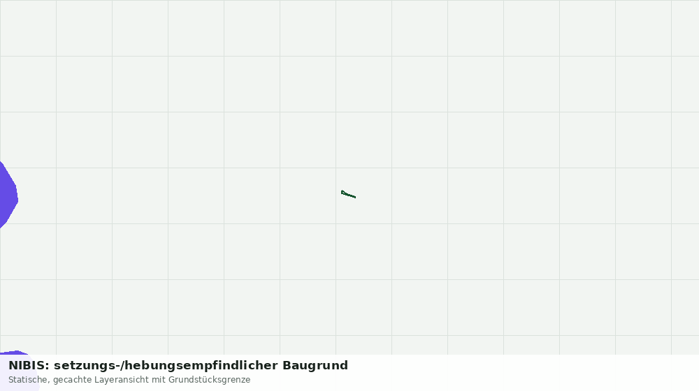 Statische Kartenansicht: NIBIS: setzungs-/hebungsempfindlicher Baugrund
