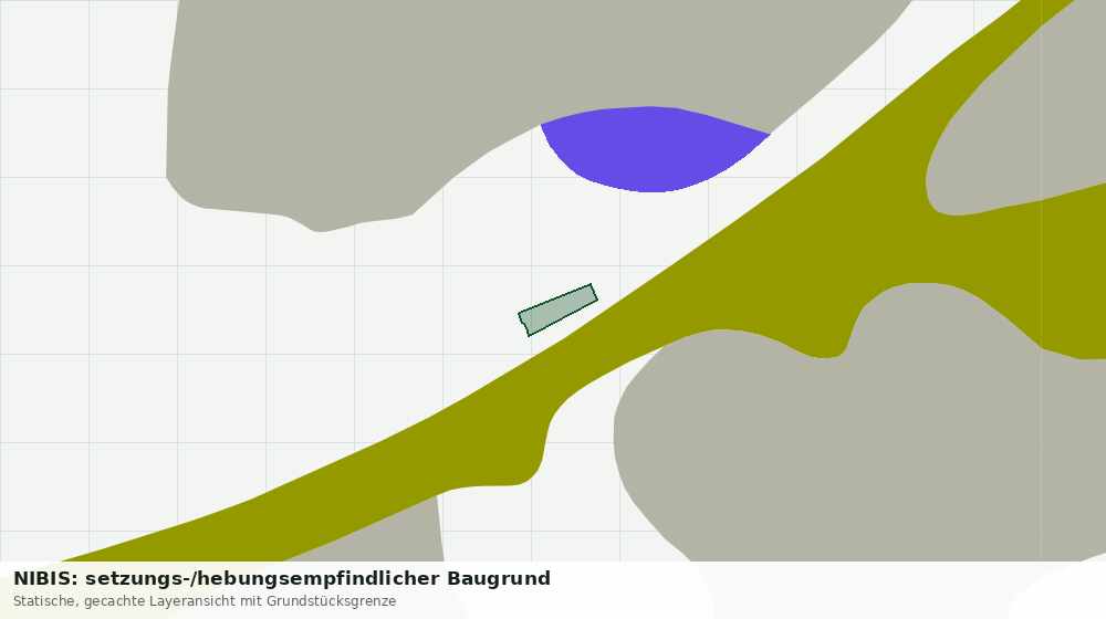 Statische Kartenansicht: NIBIS: setzungs-/hebungsempfindlicher Baugrund