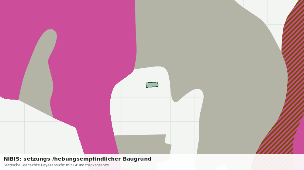 Statische Kartenansicht: NIBIS: setzungs-/hebungsempfindlicher Baugrund