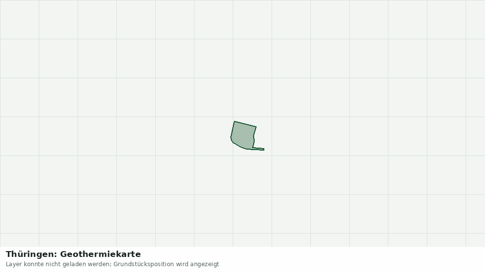Statische Kartenansicht: Thüringen: Geothermiekarte