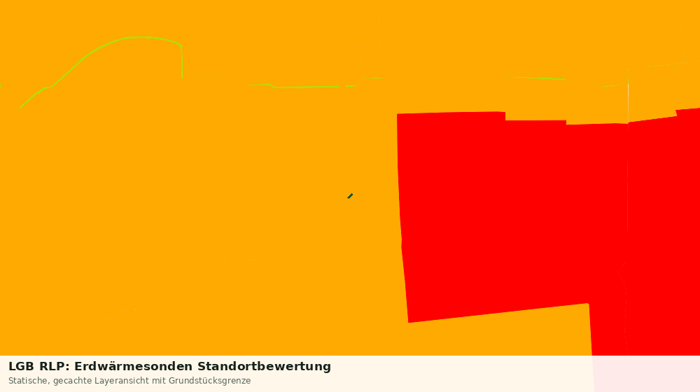 Statische Kartenansicht: LGB RLP: Erdwärmesonden Standortbewertung