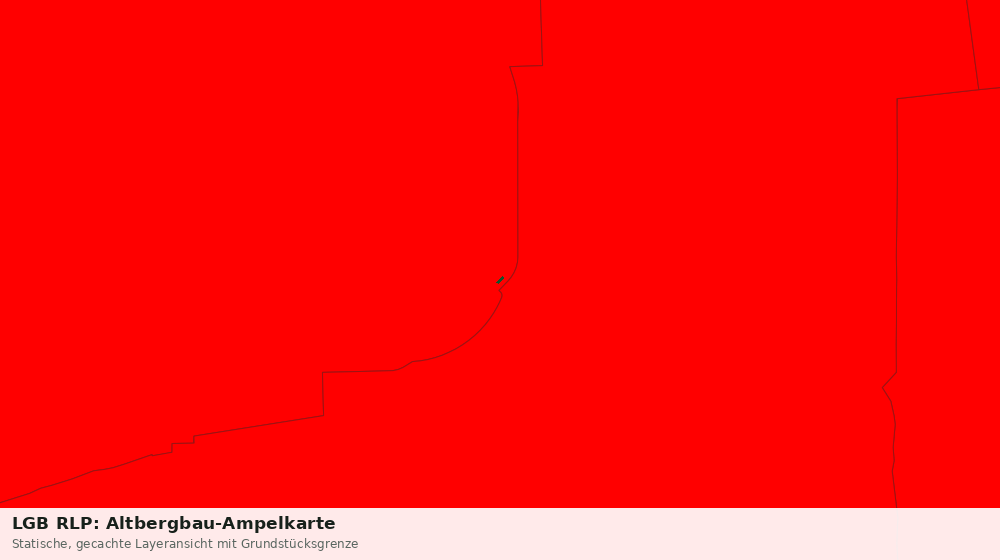 Statische Kartenansicht: LGB RLP: Altbergbau-Ampelkarte