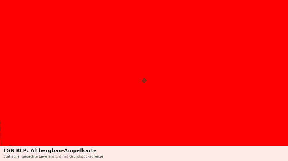 Statische Kartenansicht: LGB RLP: Altbergbau-Ampelkarte