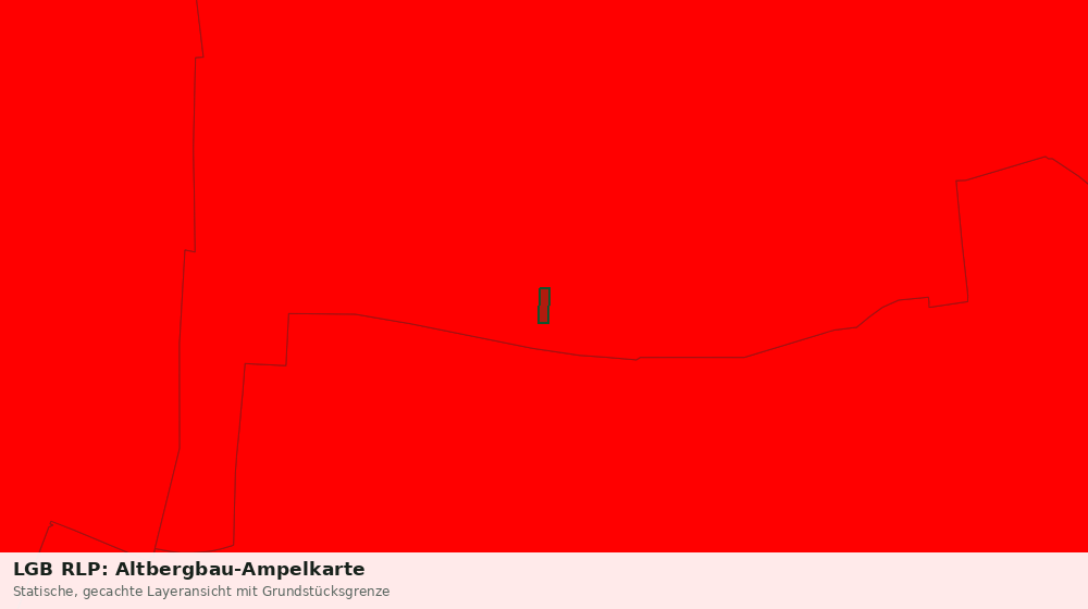 Statische Kartenansicht: LGB RLP: Altbergbau-Ampelkarte