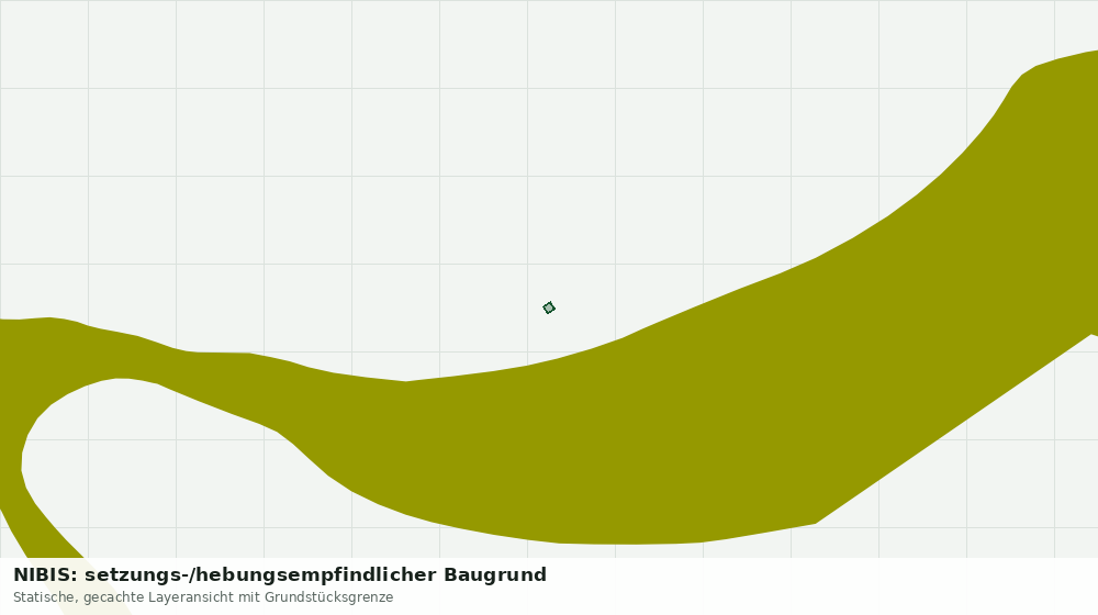 Statische Kartenansicht: NIBIS: setzungs-/hebungsempfindlicher Baugrund