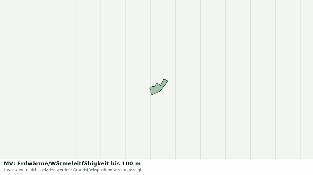 Statische Kartenansicht: MV: Erdwärme/Wärmeleitfähigkeit bis 100 m