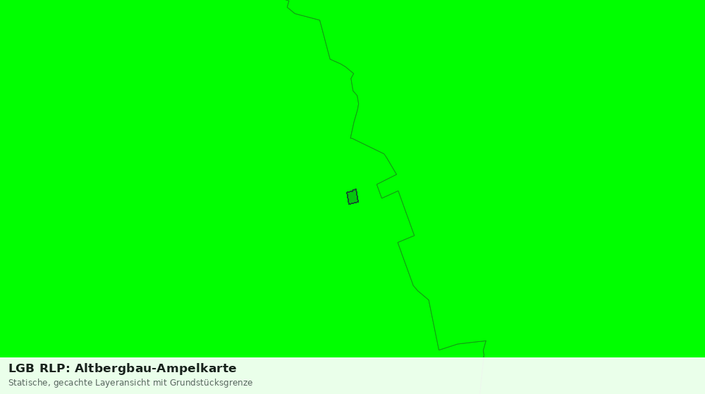 Statische Kartenansicht: LGB RLP: Altbergbau-Ampelkarte
