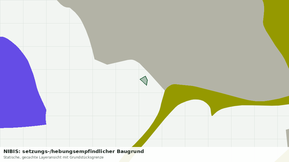 Statische Kartenansicht: NIBIS: setzungs-/hebungsempfindlicher Baugrund
