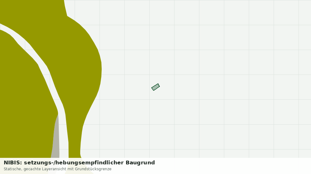 Statische Kartenansicht: NIBIS: setzungs-/hebungsempfindlicher Baugrund