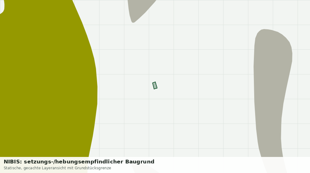 Statische Kartenansicht: NIBIS: setzungs-/hebungsempfindlicher Baugrund