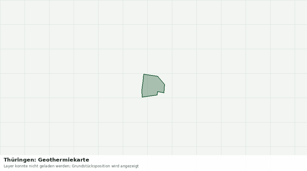 Statische Kartenansicht: Thüringen: Geothermiekarte