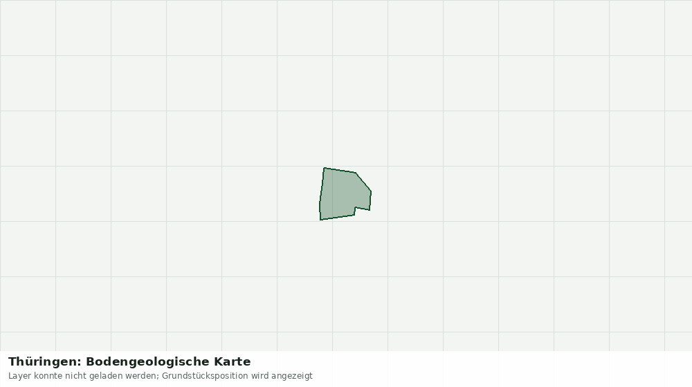 Statische Kartenansicht: Thüringen: Bodengeologische Karte