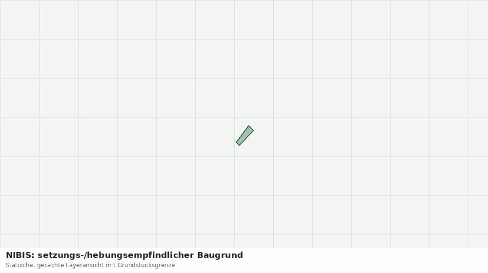 Statische Kartenansicht: NIBIS: setzungs-/hebungsempfindlicher Baugrund