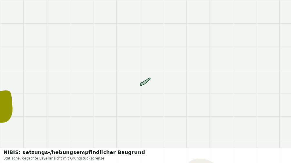 Statische Kartenansicht: NIBIS: setzungs-/hebungsempfindlicher Baugrund