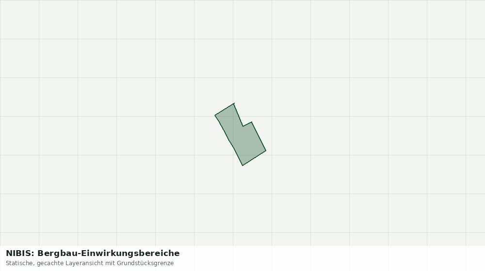 Statische Kartenansicht: NIBIS: Bergbau-Einwirkungsbereiche