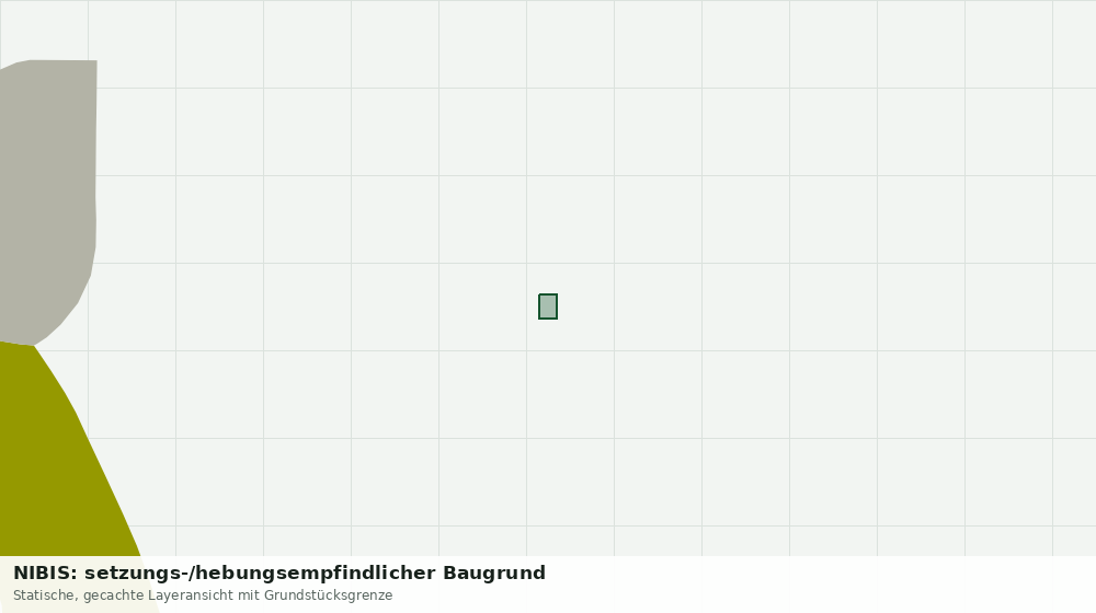 Statische Kartenansicht: NIBIS: setzungs-/hebungsempfindlicher Baugrund