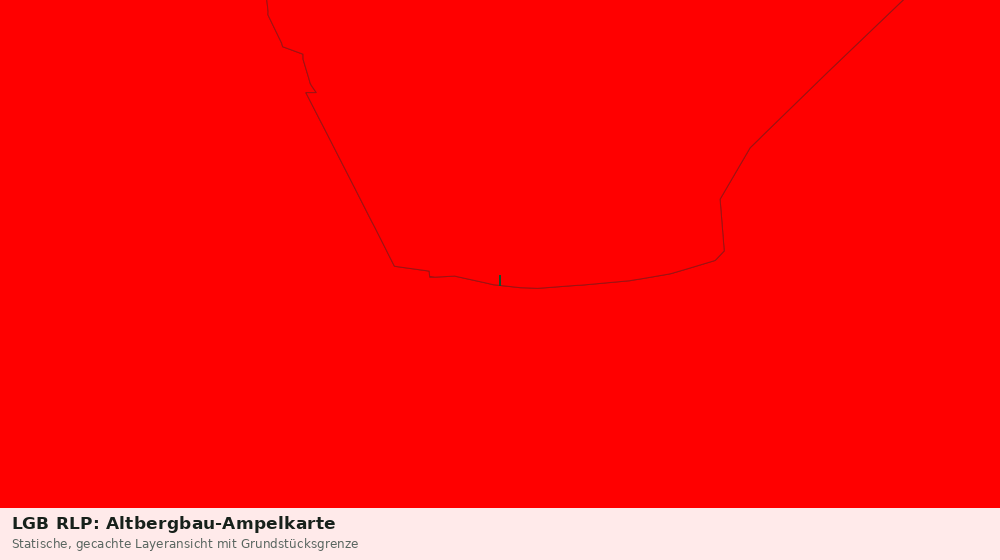 Statische Kartenansicht: LGB RLP: Altbergbau-Ampelkarte