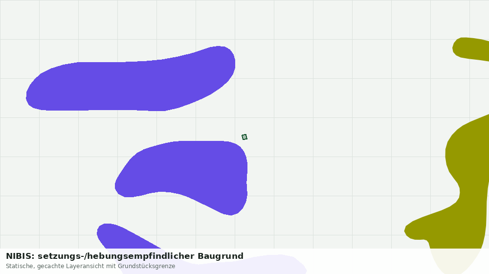 Statische Kartenansicht: NIBIS: setzungs-/hebungsempfindlicher Baugrund