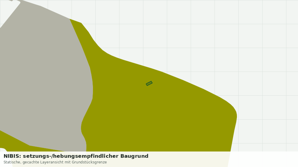Statische Kartenansicht: NIBIS: setzungs-/hebungsempfindlicher Baugrund