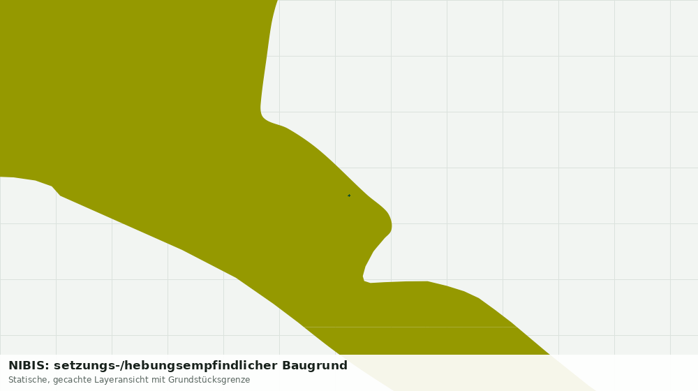 Statische Kartenansicht: NIBIS: setzungs-/hebungsempfindlicher Baugrund