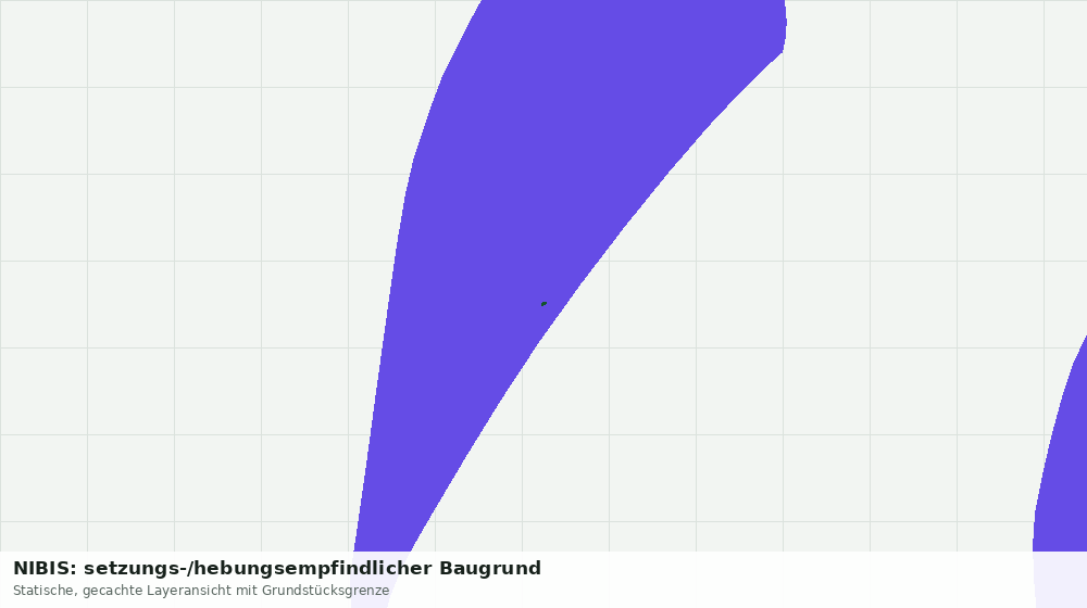 Statische Kartenansicht: NIBIS: setzungs-/hebungsempfindlicher Baugrund
