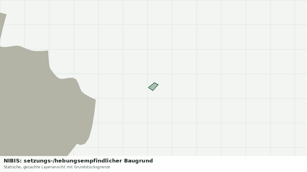Statische Kartenansicht: NIBIS: setzungs-/hebungsempfindlicher Baugrund