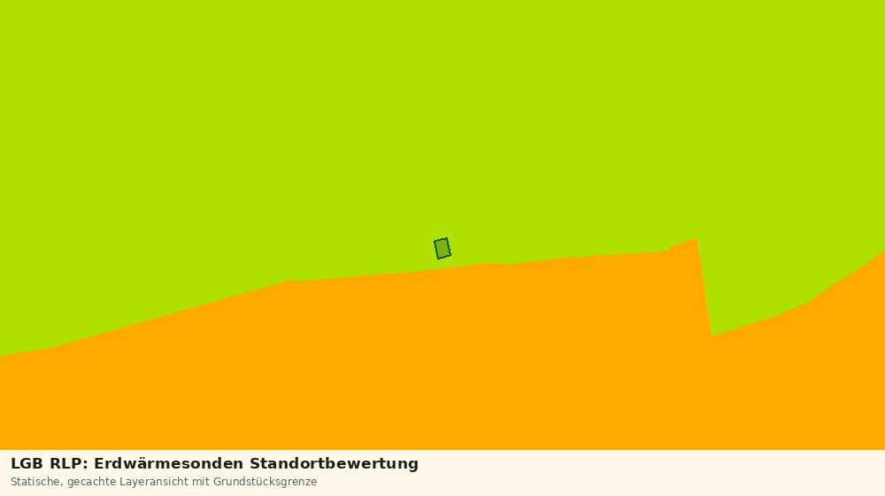 Statische Kartenansicht: LGB RLP: Erdwärmesonden Standortbewertung