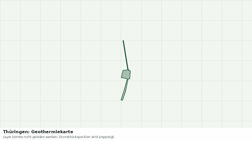 Statische Kartenansicht: Thüringen: Geothermiekarte