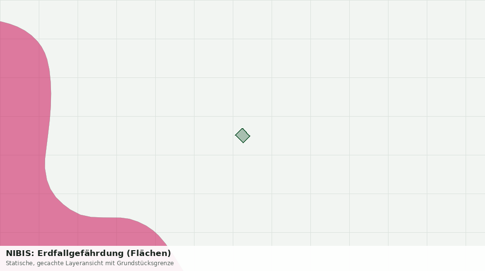Statische Kartenansicht: NIBIS: Erdfallgefährdung (Flächen)