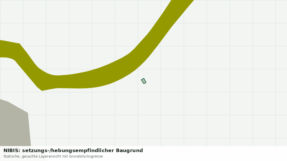 Statische Kartenansicht: NIBIS: setzungs-/hebungsempfindlicher Baugrund