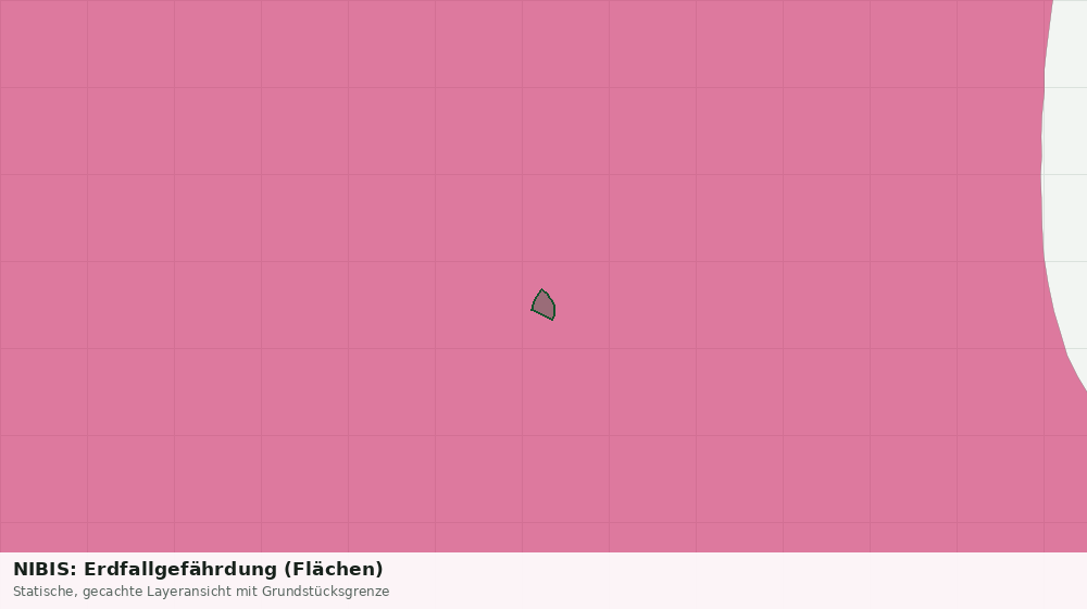 Statische Kartenansicht: NIBIS: Erdfallgefährdung (Flächen)