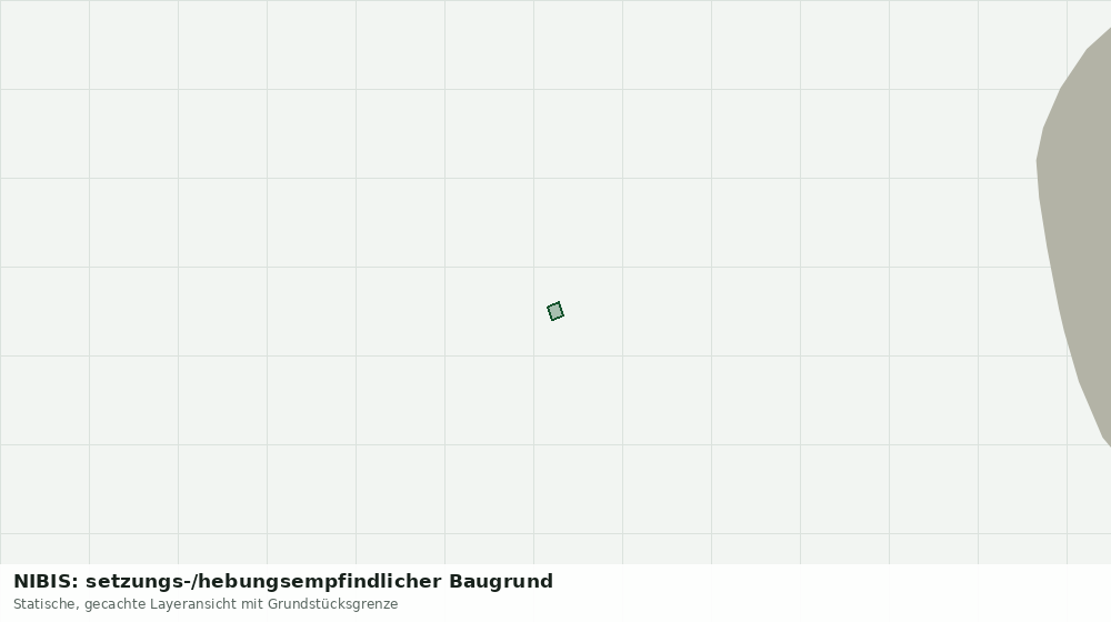 Statische Kartenansicht: NIBIS: setzungs-/hebungsempfindlicher Baugrund