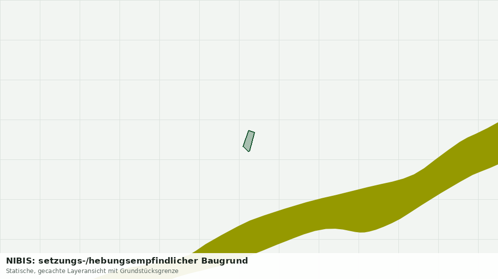 Statische Kartenansicht: NIBIS: setzungs-/hebungsempfindlicher Baugrund