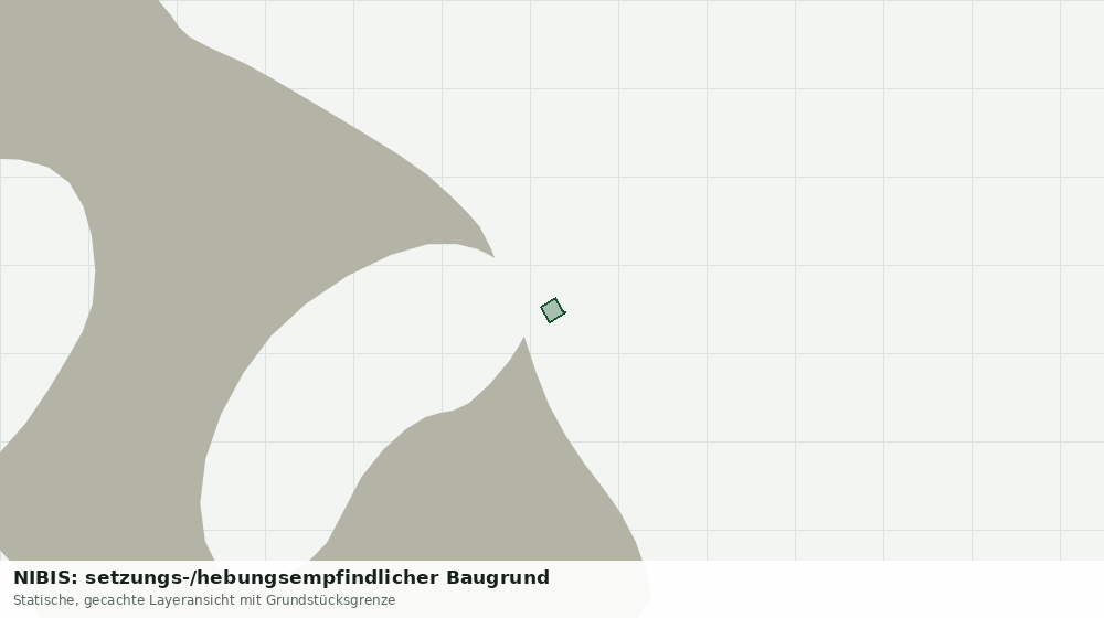 Statische Kartenansicht: NIBIS: setzungs-/hebungsempfindlicher Baugrund