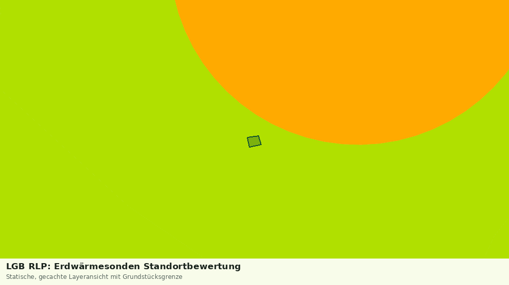 Statische Kartenansicht: LGB RLP: Erdwärmesonden Standortbewertung