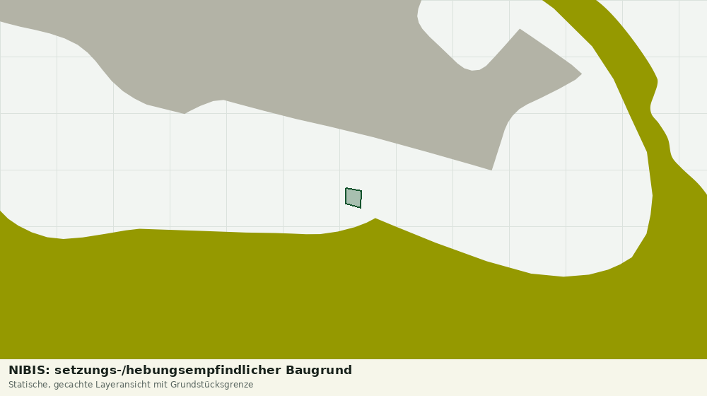 Statische Kartenansicht: NIBIS: setzungs-/hebungsempfindlicher Baugrund